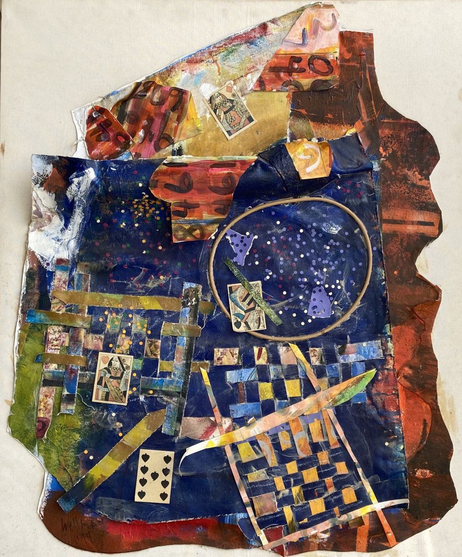 JOYCE WELLMAN (b. 1949, American) Abstract (1 of 3)