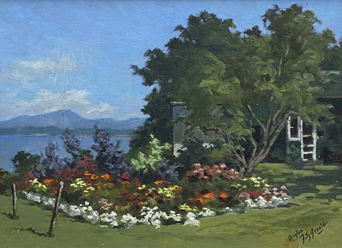 BOYLAN FITZGERALD (b, 1909, New Jersey) Landscape (1 of 4)