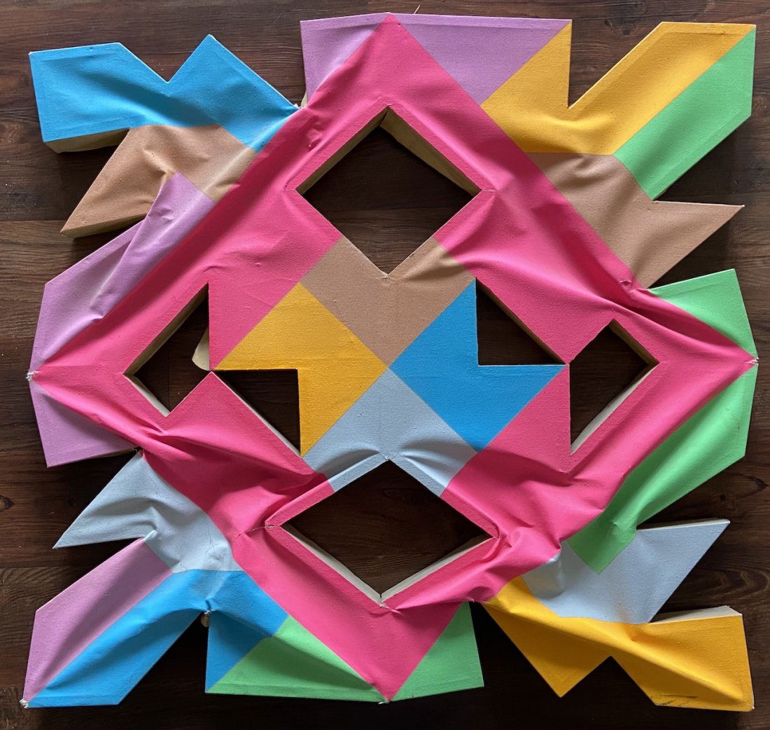 SIDNEY GUBERMAN (b. 1936, Colorado) Abstract 1969 (1 of 7)