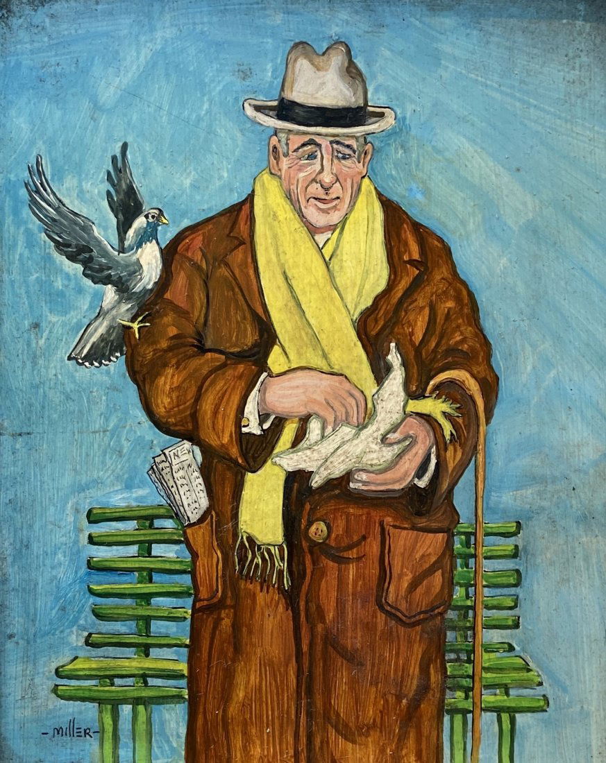 CHARLES MILLER (20th c, American)  Alone (1 of 4)