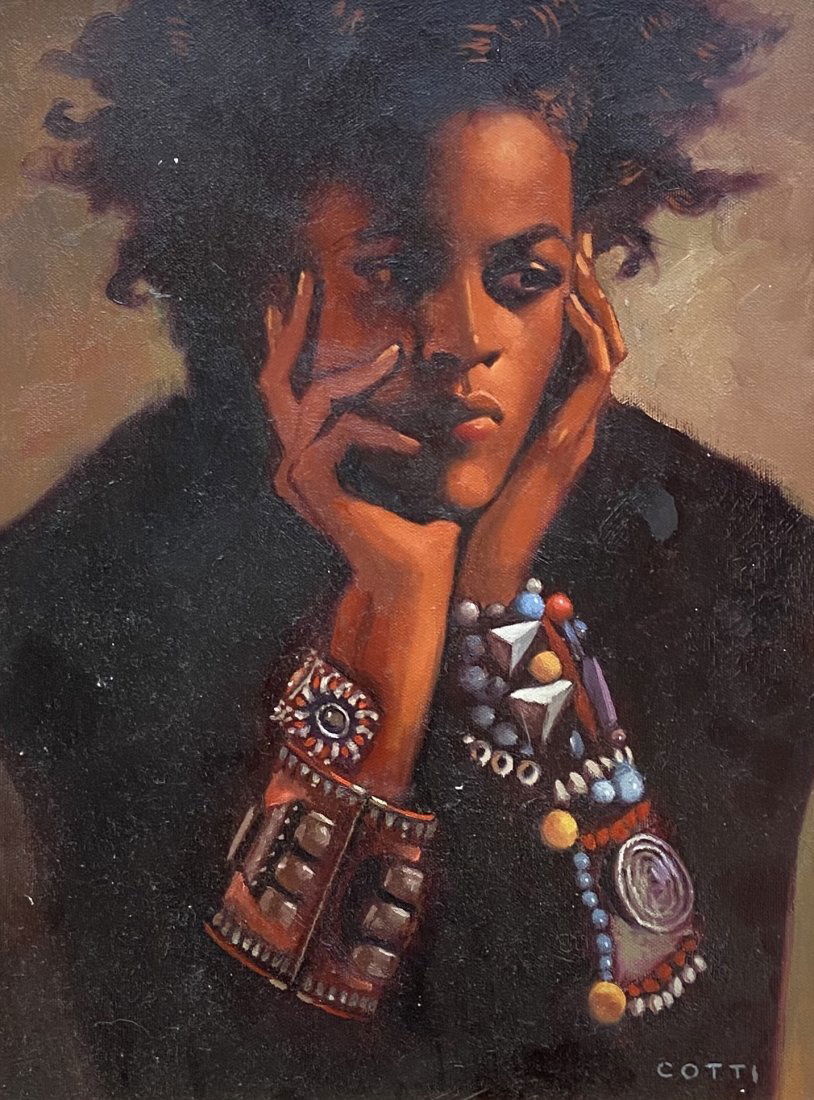 MARCOS COTTI LORANGO (b, 1931, Oklahoma) Portrait (1 of 4)