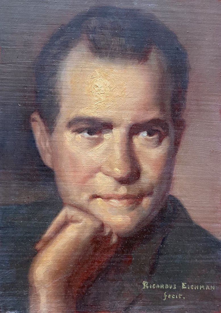 P RICHARD EICHMAN (20th c, Maryland) Richard Nixon (1 of 2)