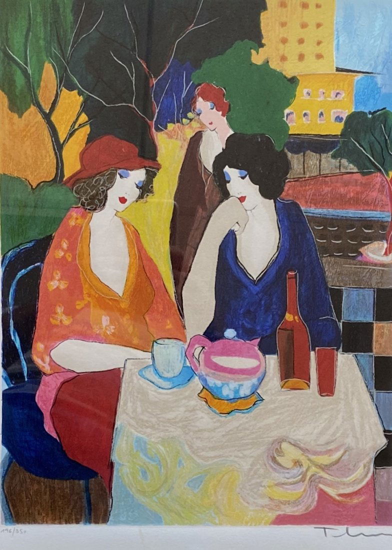 ITZCHAK TARKAY (1935-2012, Israel) Serigraph (1 of 4)