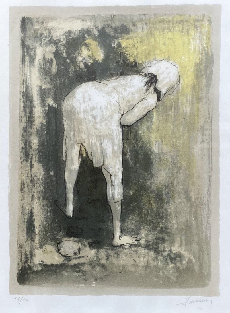 JEAN JANSEM (1920-2013, French) Lithograph (1 of 5)