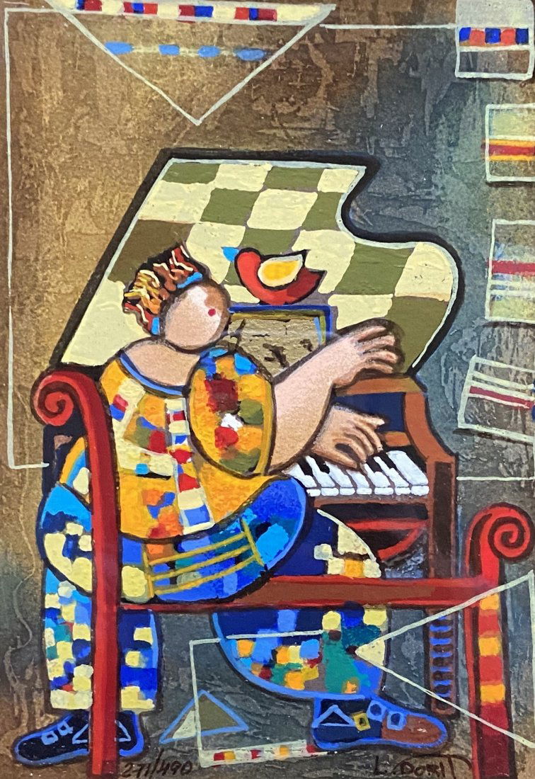 DORIT LEVI (b. 1952, Israel) Serigraph (1 of 3)