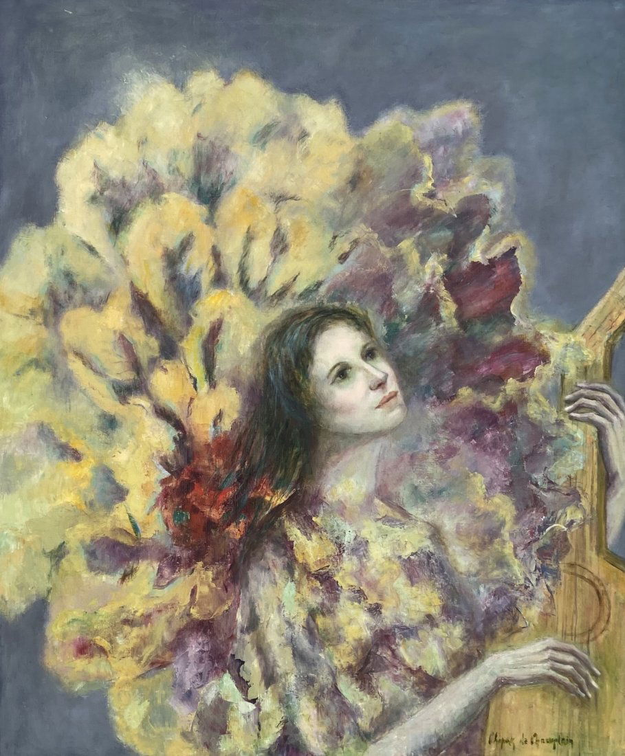 VERA CHOPAK DE CHAMPLAIN (20th c, NY) Modernist (1 of 5)