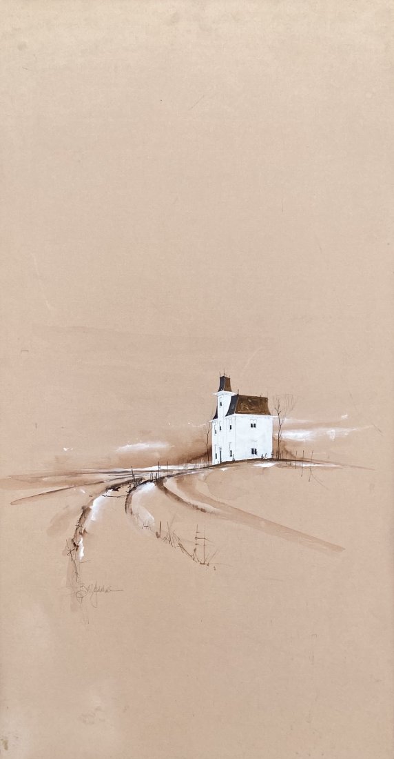 BOB YEALDHALL (20th c, American) Surrealist (1 of 5)