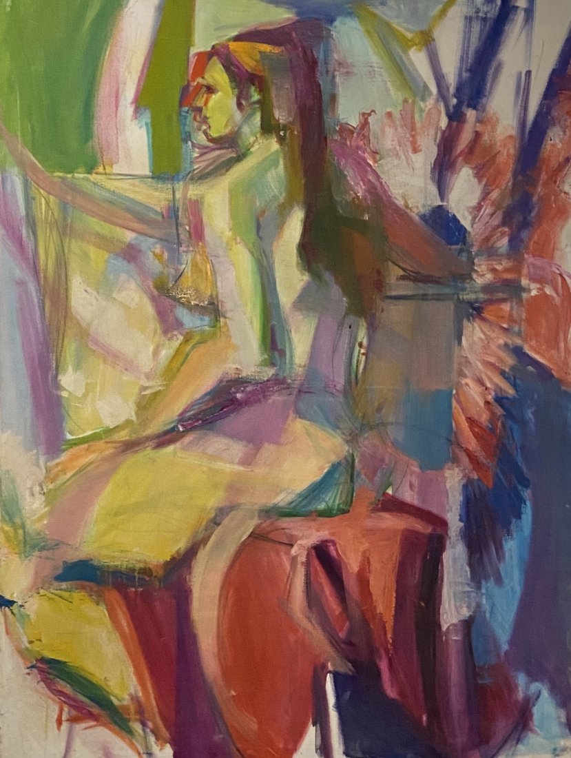 BARBARA YETERIAN (20th c, American) Modernist (1 of 3)