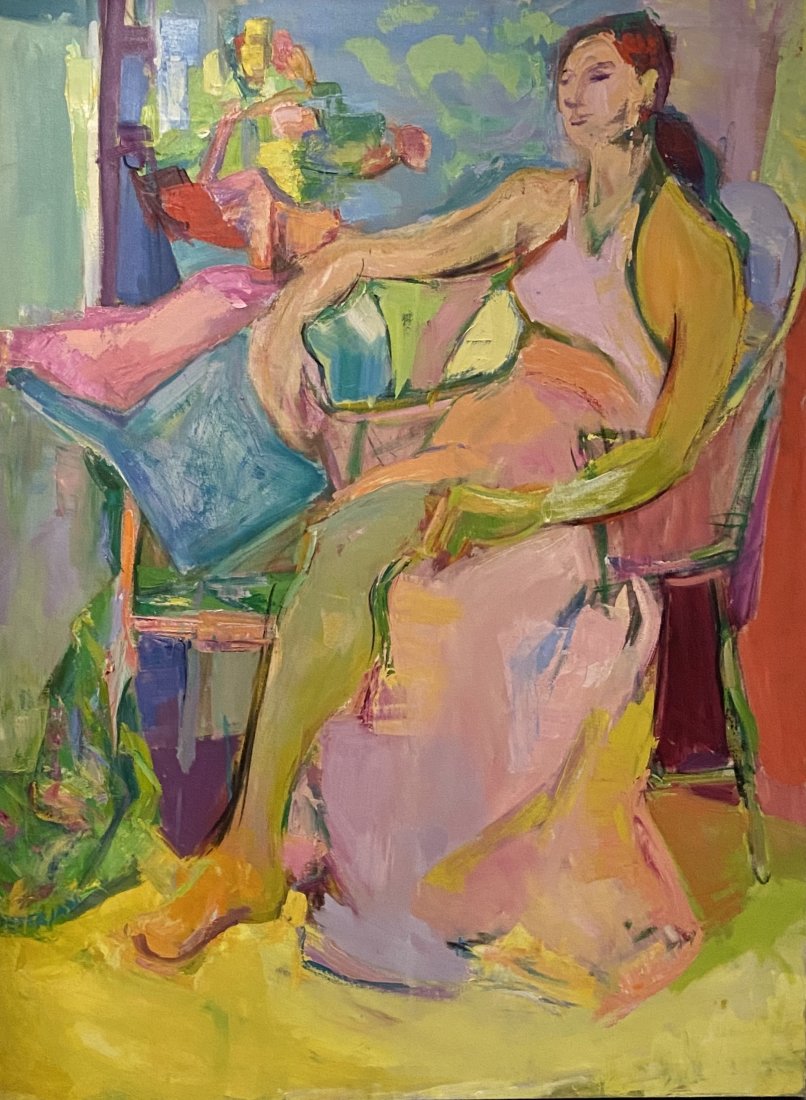 BARBARA YETERIAN (20th c, American) Modernist (1 of 5)