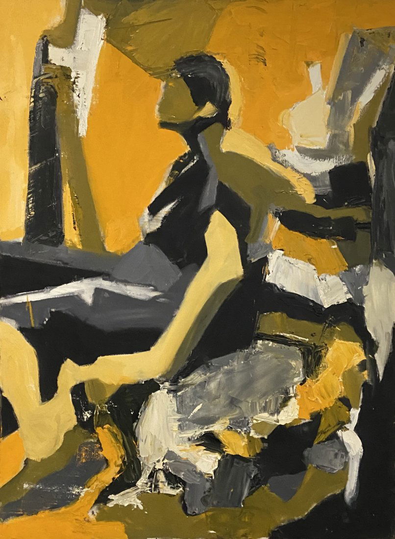 BARBARA YETERIAN (20th c, American) Modernist (1 of 3)