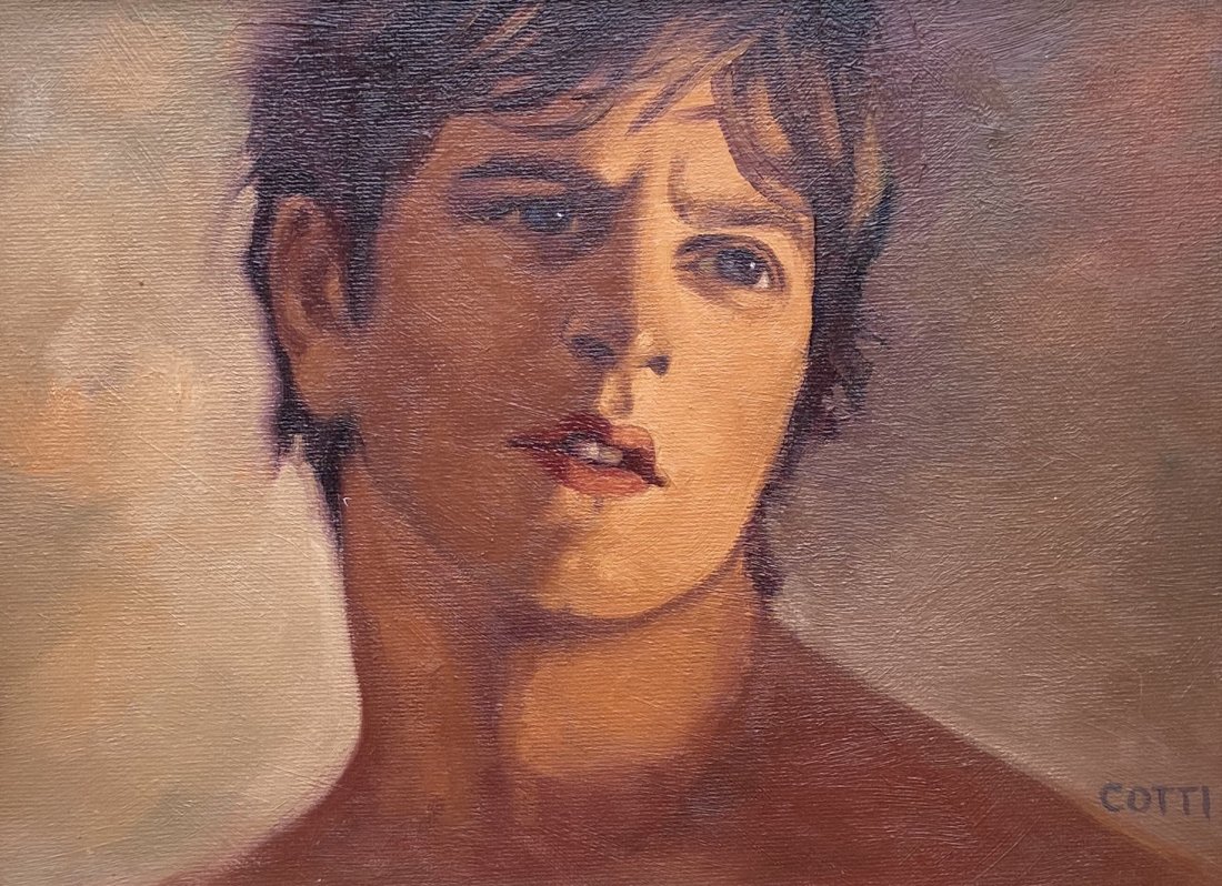 MARCOS COTTI LORANGO (b, 1931, Oklahoma) Portrait (1 of 4)