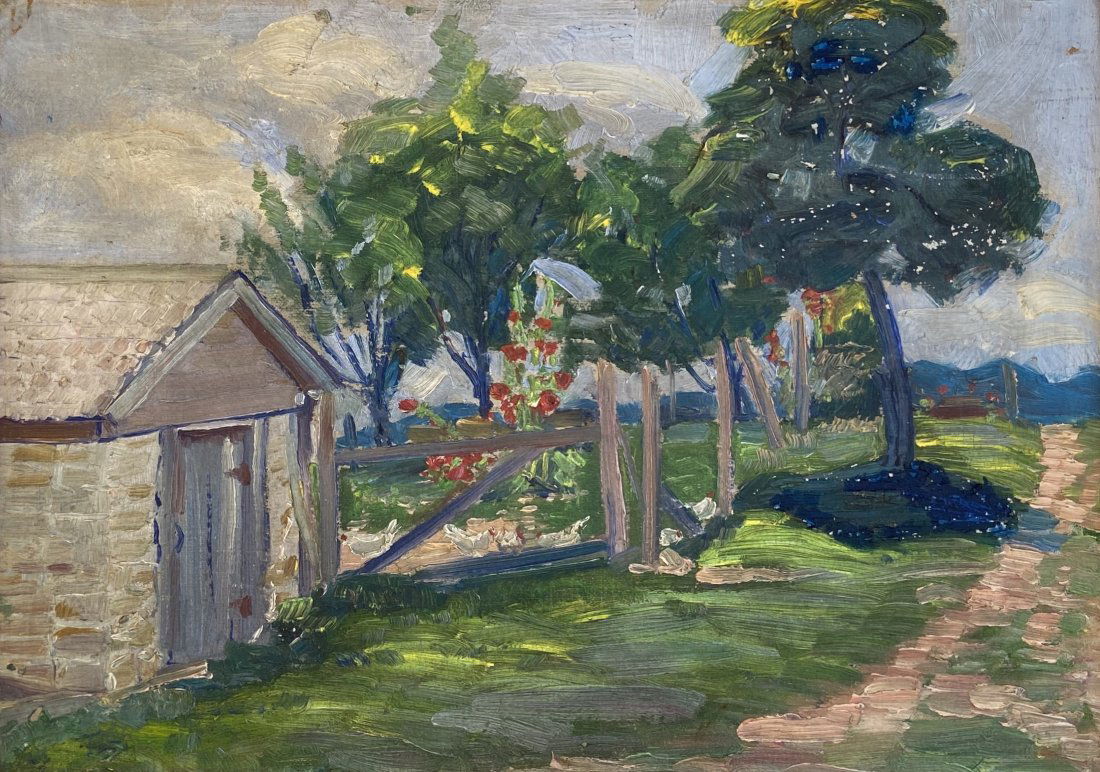 Early 20th Century American Impressionist Landscape (1 of 3)