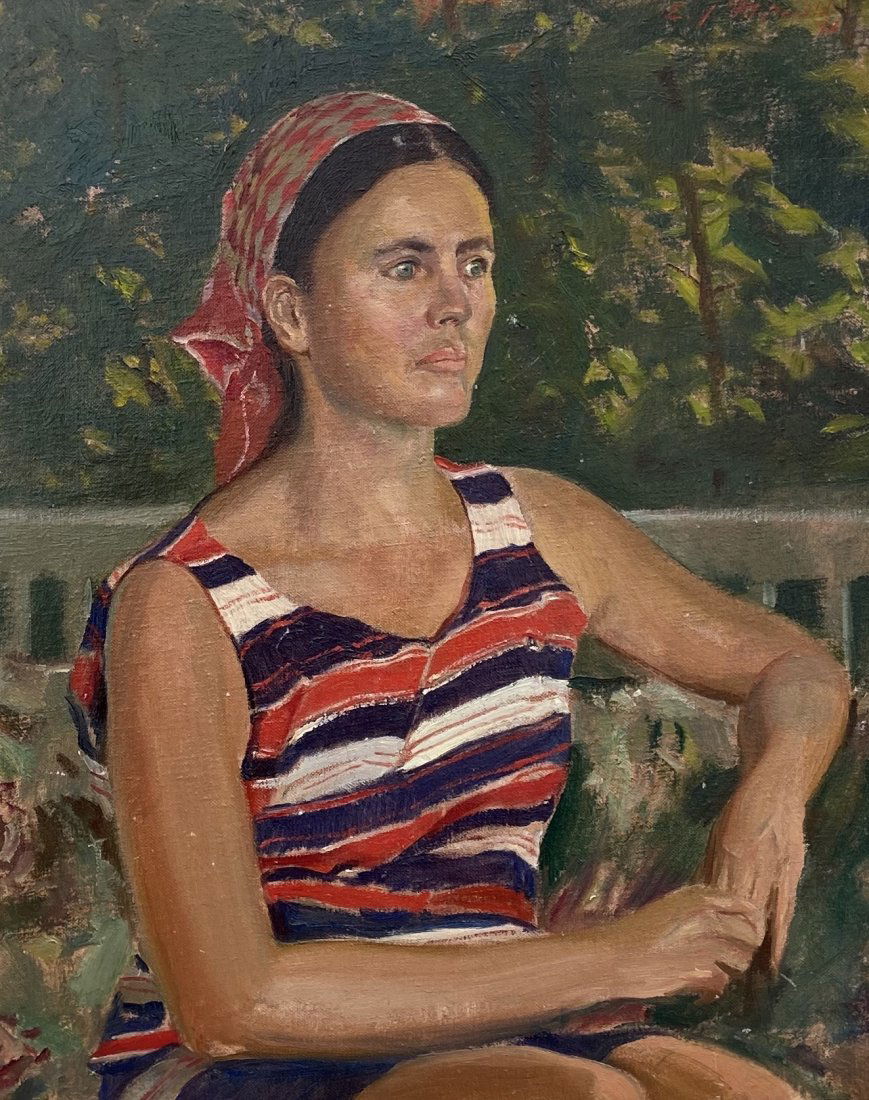 EDMOND JAMES FITZGERALD (1912-1989, Seattle) Portrait (1 of 4)