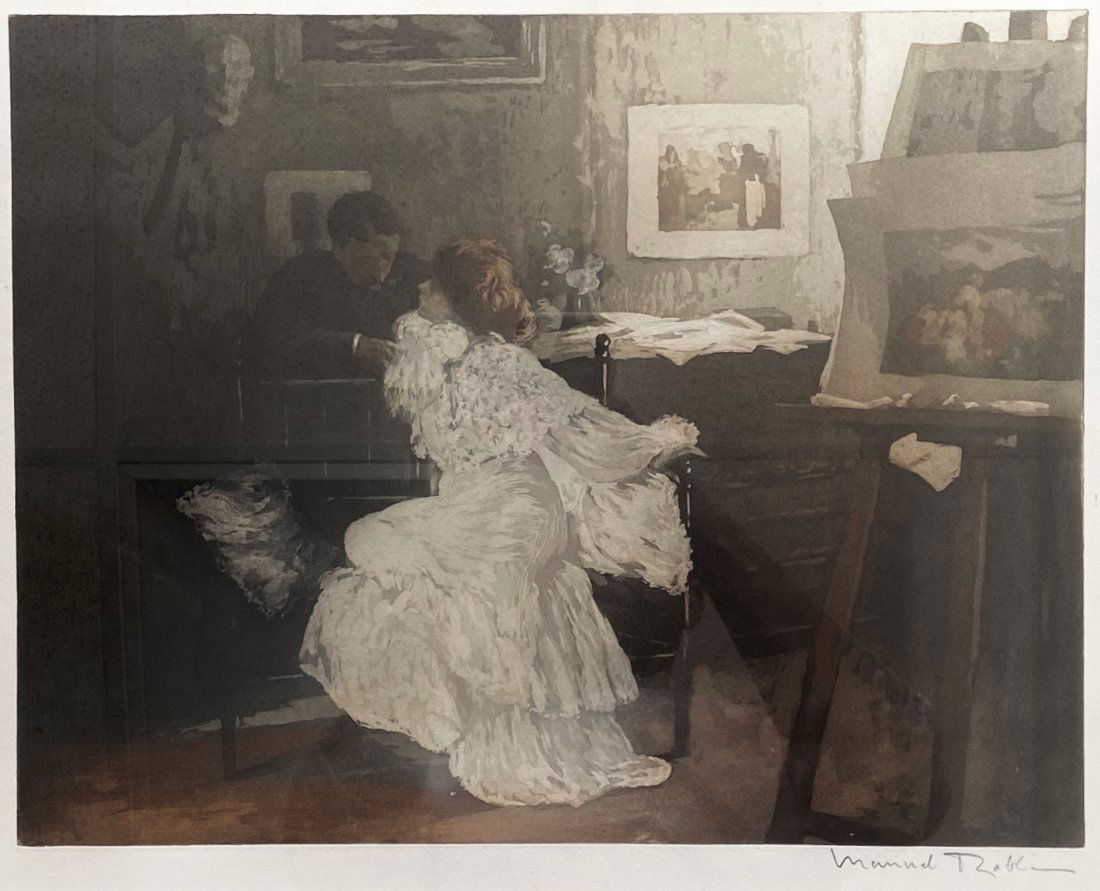 MANUEL ROBBE, Le Flirt or Nocturne (1 of 5)