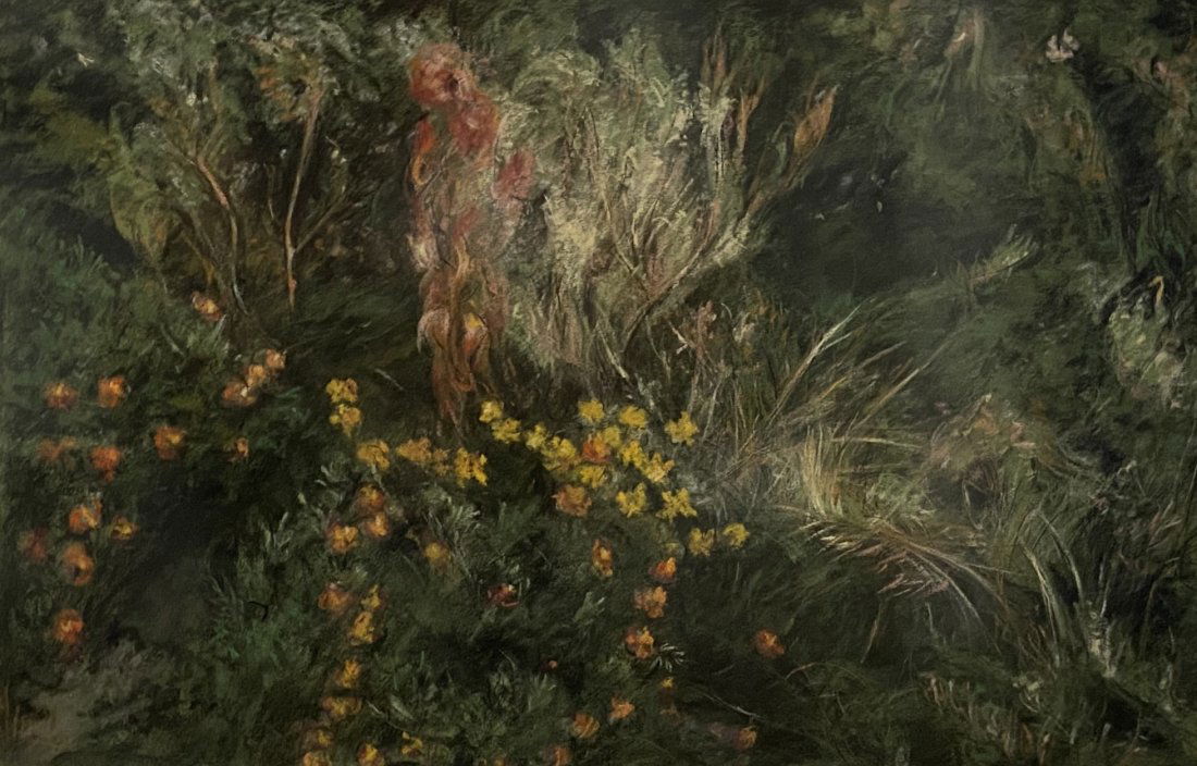 LOUIS LUPAS (20th c, American) Illustrator, Pastel (1 of 3)