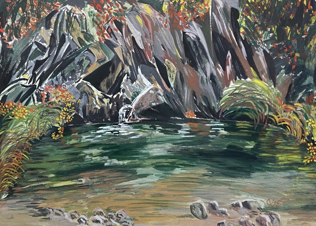 CATHERINE BERRY (20th c, Massachusetts) Trout Pool (1 of 5)