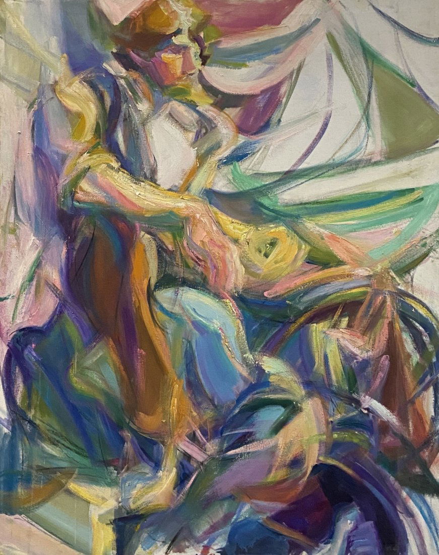 BARBARA YETERIAN (20th c, American) Modernist (1 of 3)