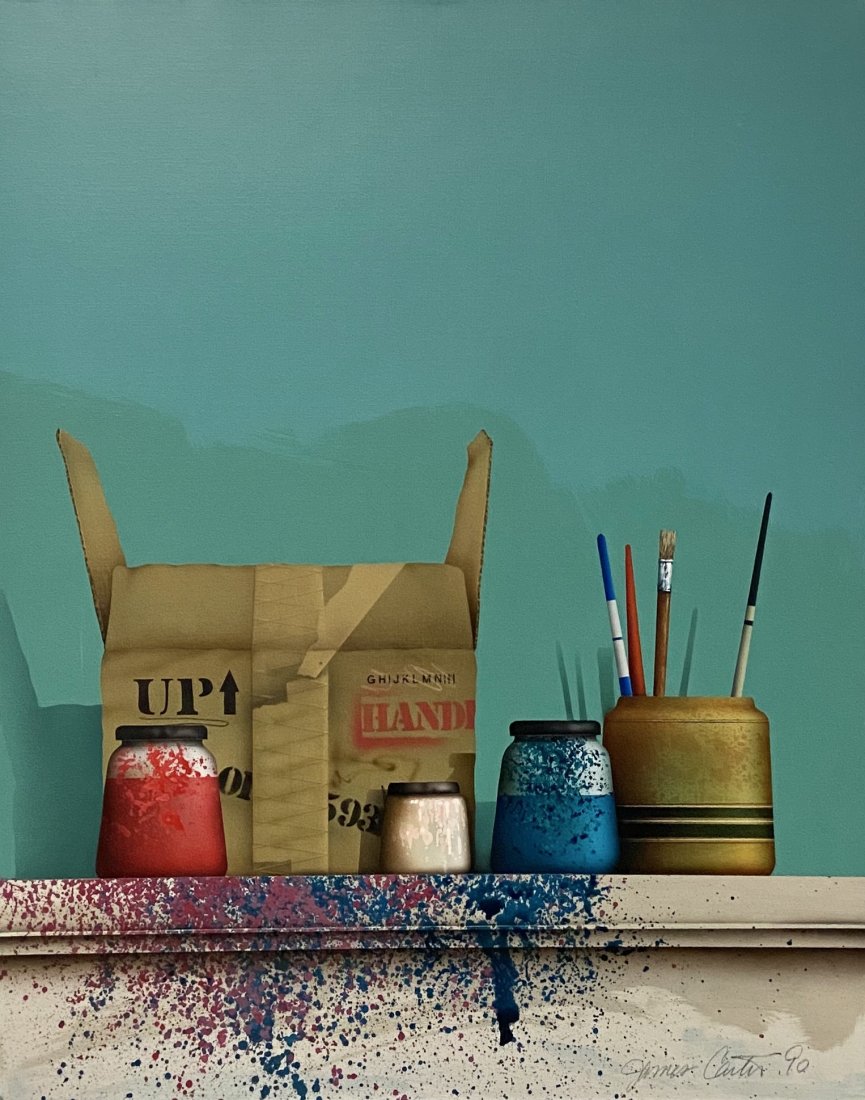 JAMES CARTER (b. 1948, Connecticut) Paint Boc (1 of 4)