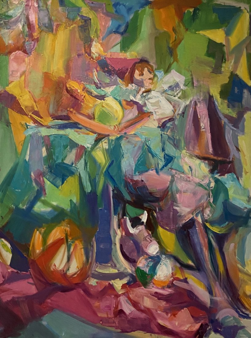 BARBARA YETERIAN (20th c, American) Modernist (1 of 3)