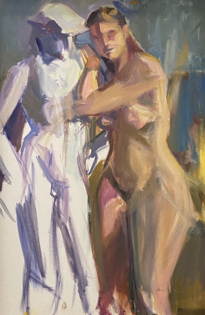 BARBARA YETERIAN (20th c, American) Modernist (1 of 3)