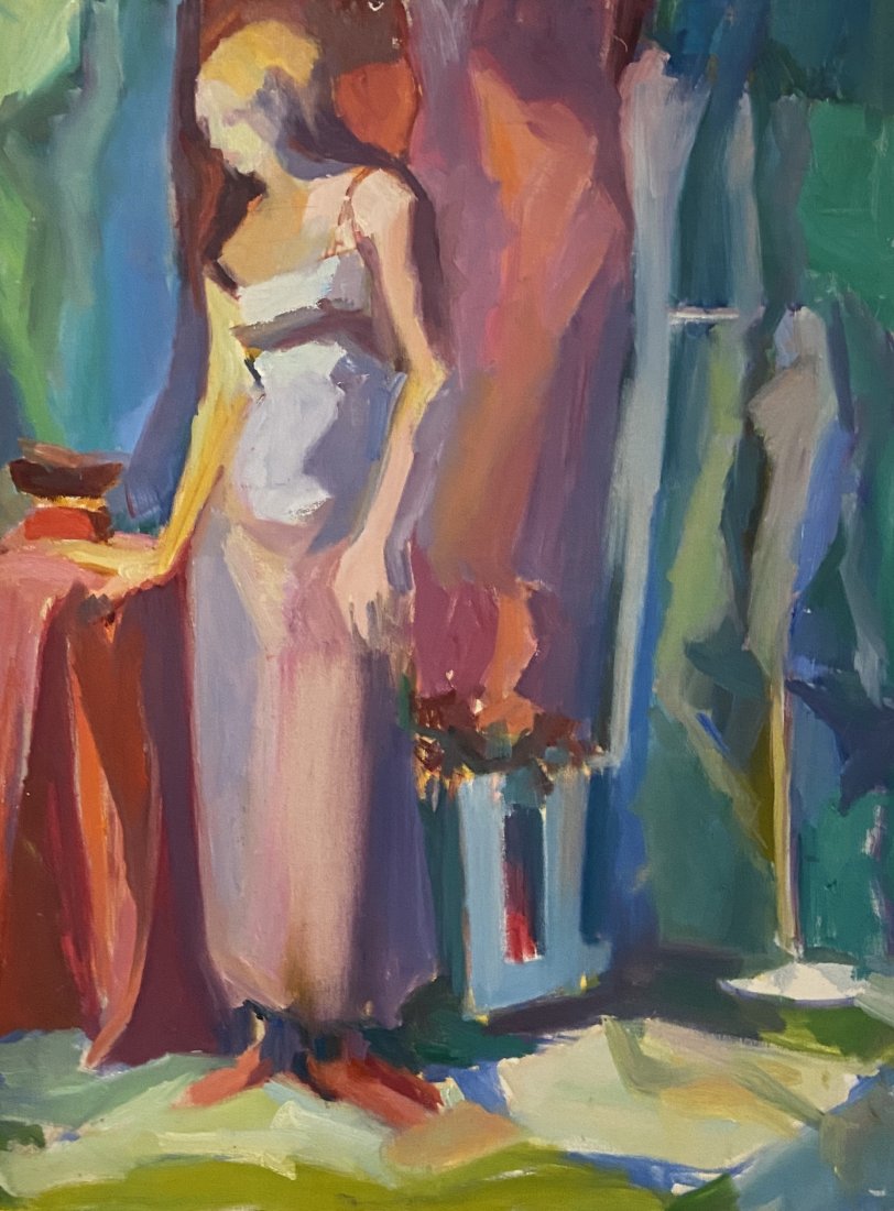 BARBARA YETERIAN (20th c, American) Modernist (1 of 3)