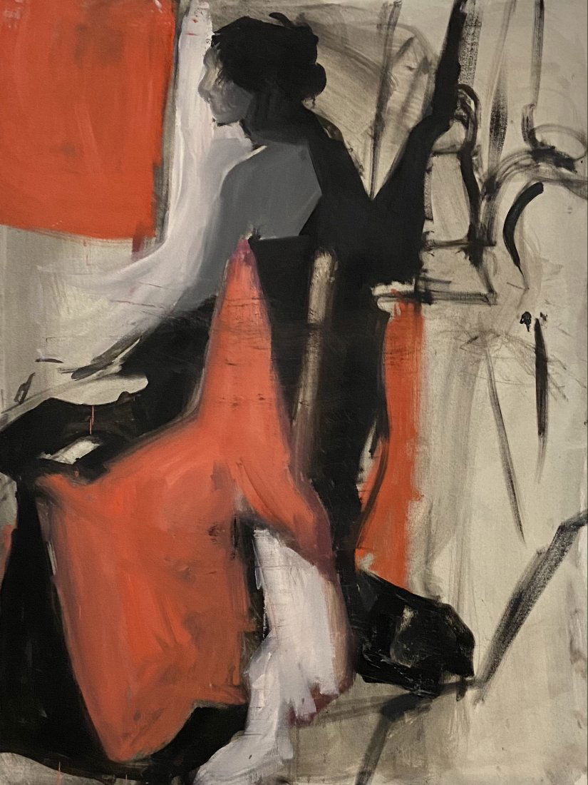 BARBARA YETERIAN (20th c, American) Modernist (1 of 2)