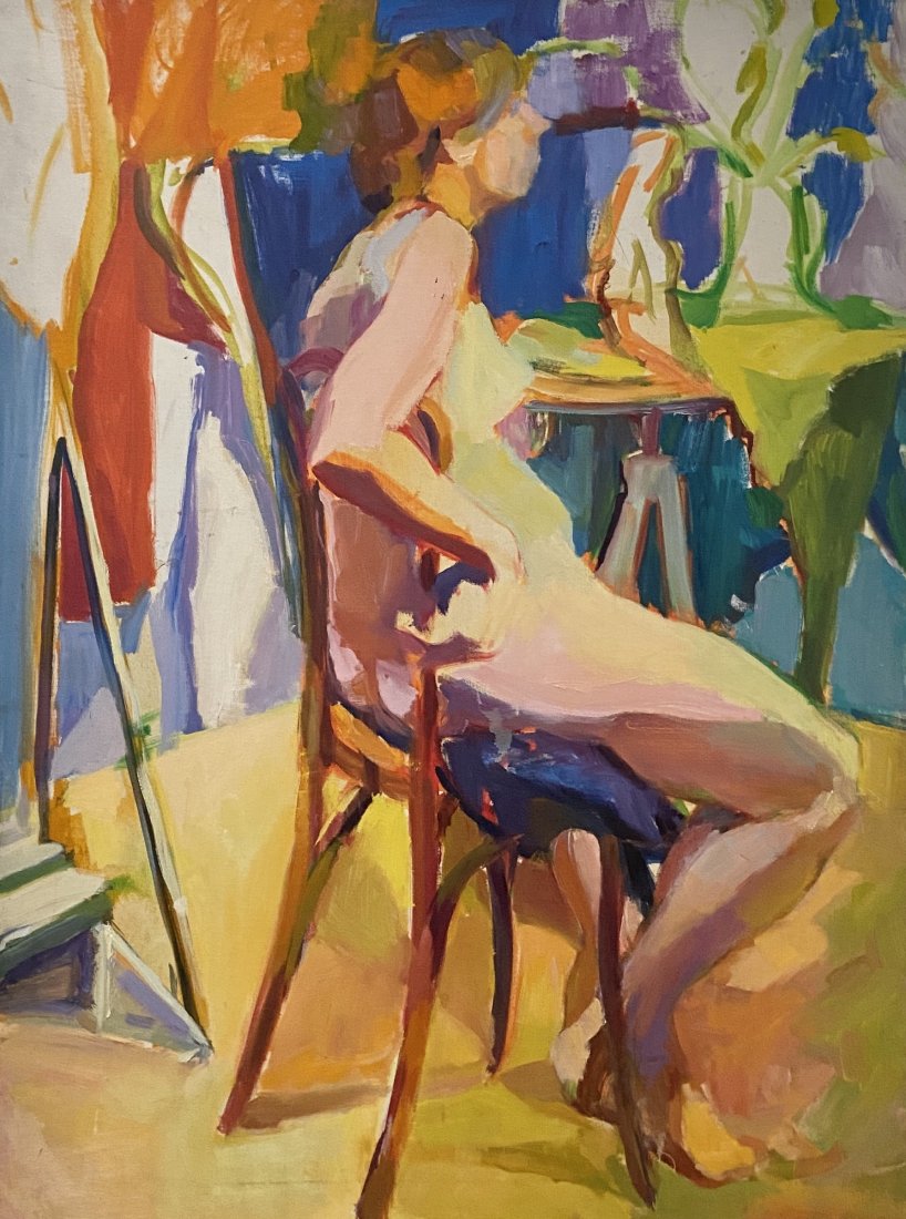 BARBARA YETERIAN (20th c, American) Modernist (1 of 3)