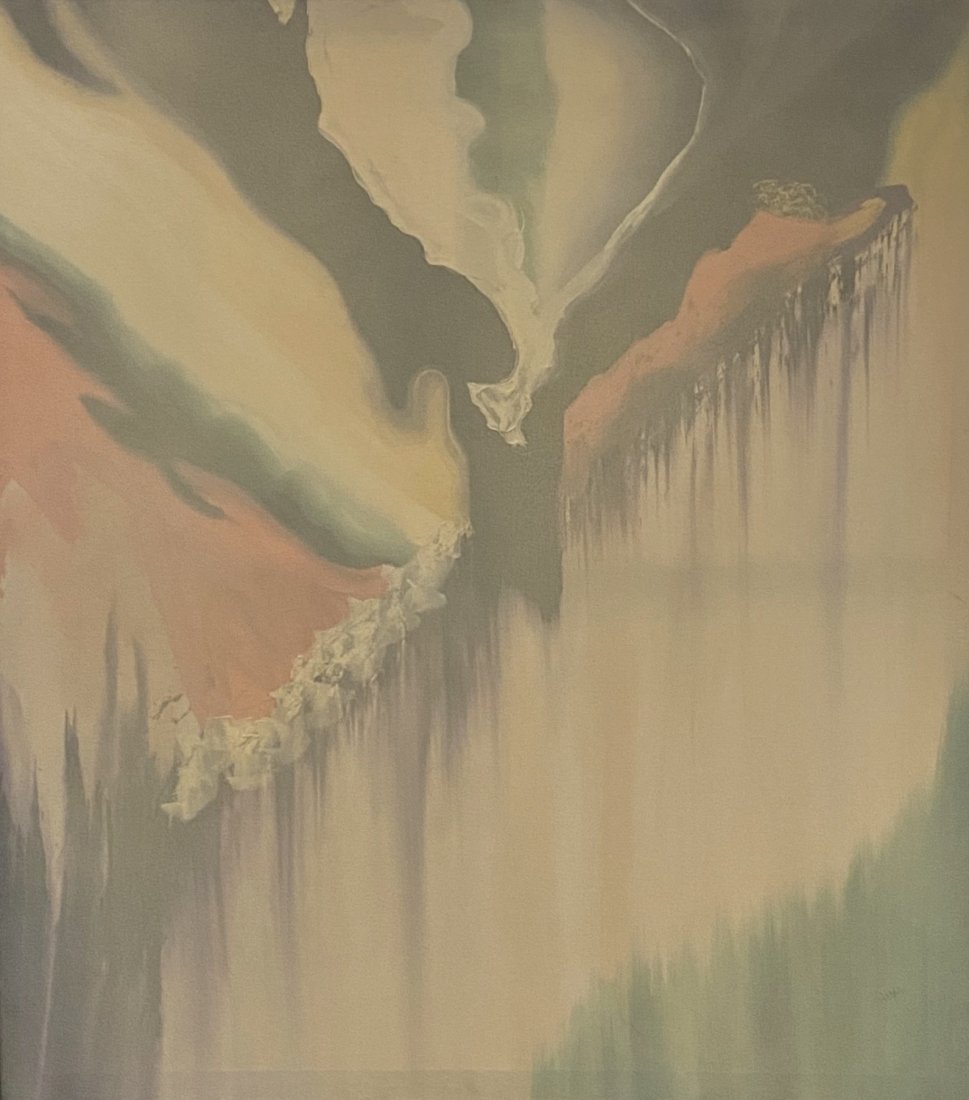 Huge Modern Abstract Expressionist Painting, Signed (1 of 5)