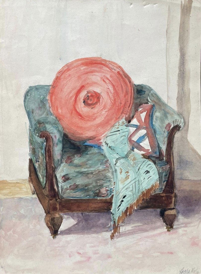 SACHA KOLIN (1911-191, New York) Interior Scene (1 of 3)