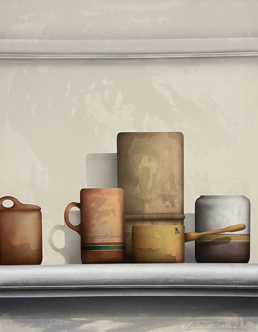 JAMES CARTER (b. 1948, Connecticut) Sill Life (1 of 4)