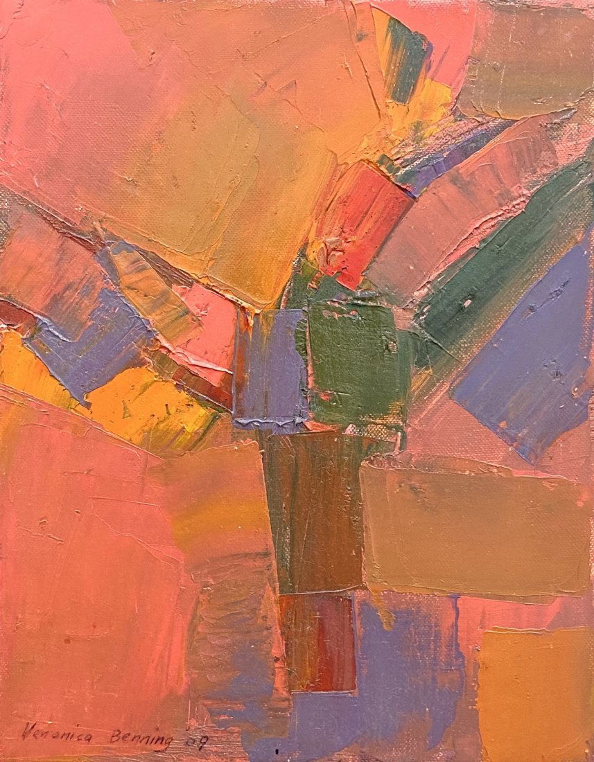 VERONICA ANN BENNING (b. 1947, Florida) Abstract (1 of 4)