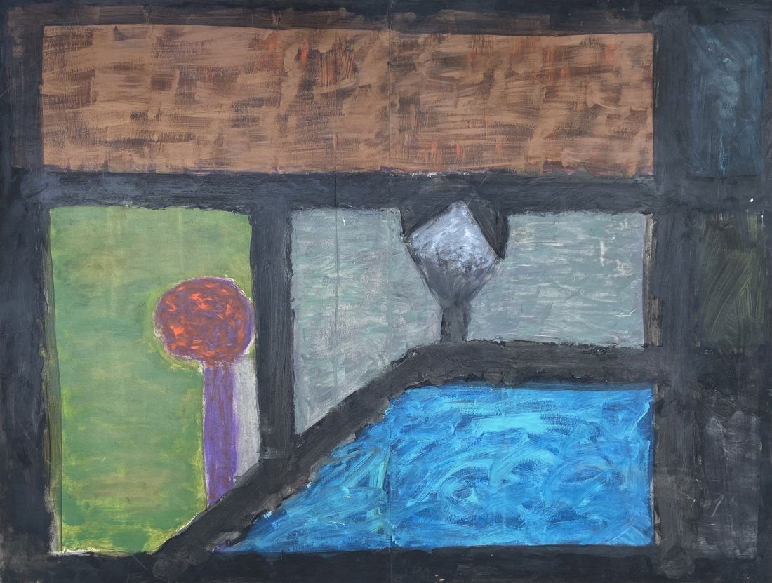 FELIX BRONNER (20th c, Connecticut) Abstract (1 of 4)