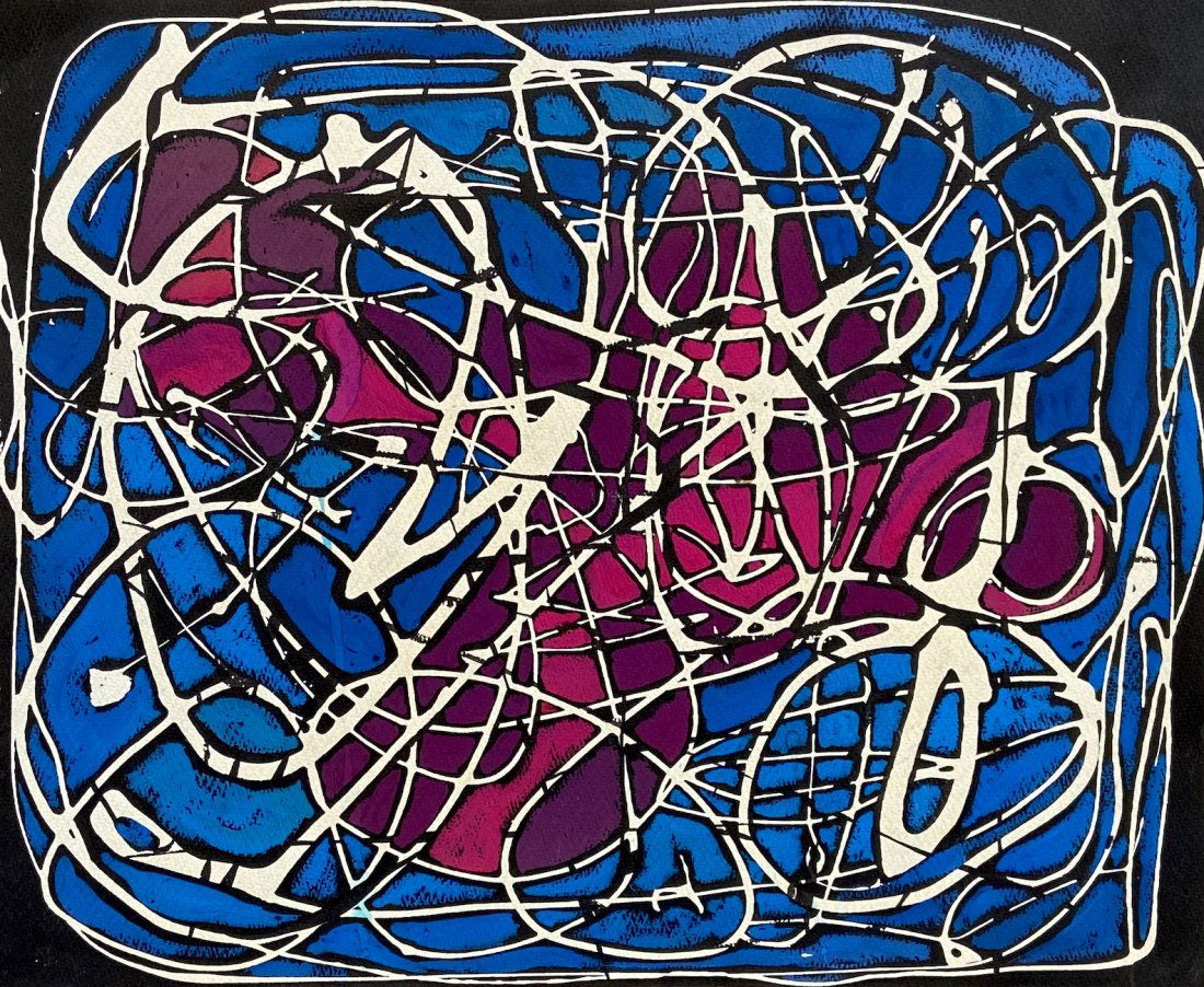 WILLIAM FREDERICKSEN (1914-2010, Norway) Abstract (1 of 3)