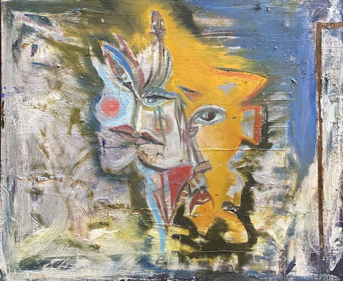 Mid-Century Modern Abstract, French School (1 of 3)