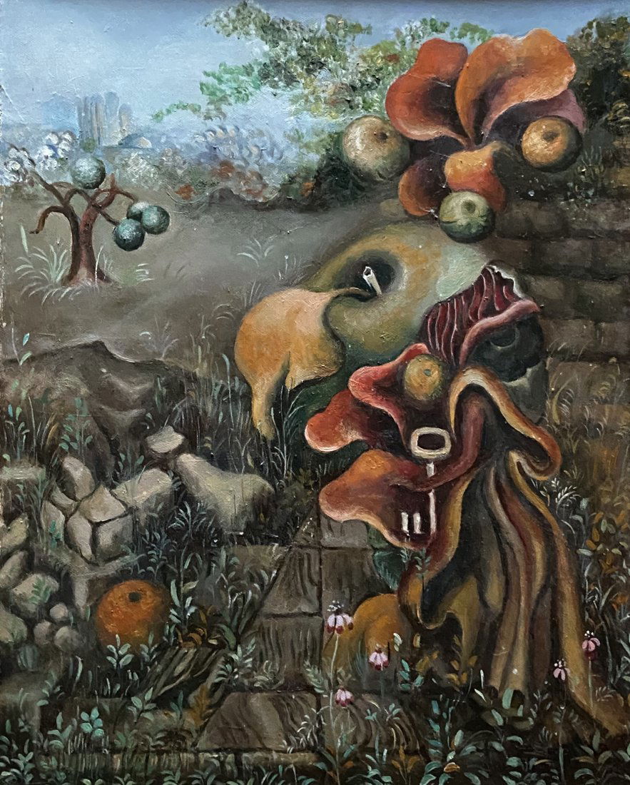 RACHEL TIMOR (b. 1944, Israel) Surrealist Landscape (1 of 3)