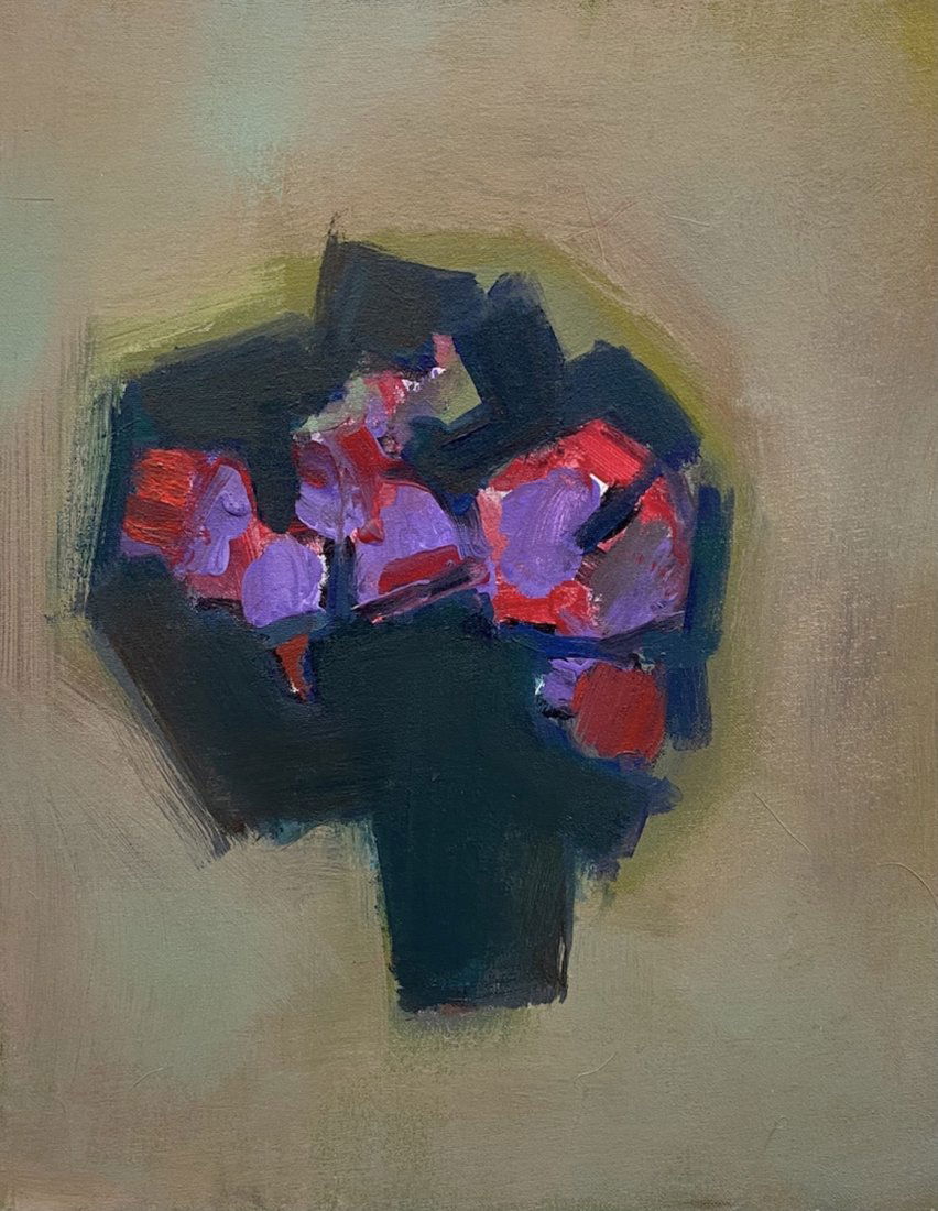VERONICA ANN BENNING (b. 1947, Florida) Abstract (1 of 2)