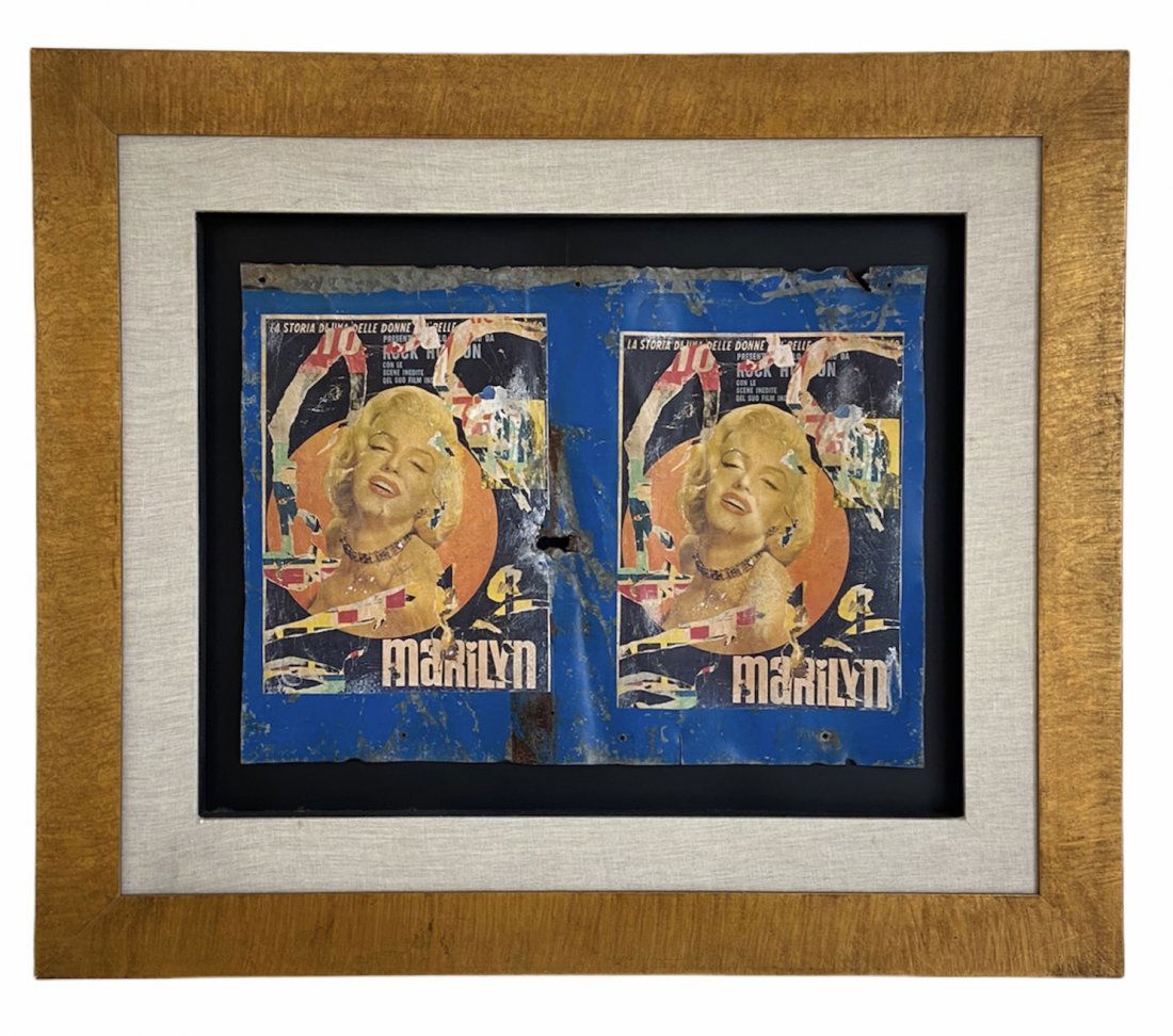 Marilyn Monroe, Style Of Mimmo Domenico Rotella (1 of 1)