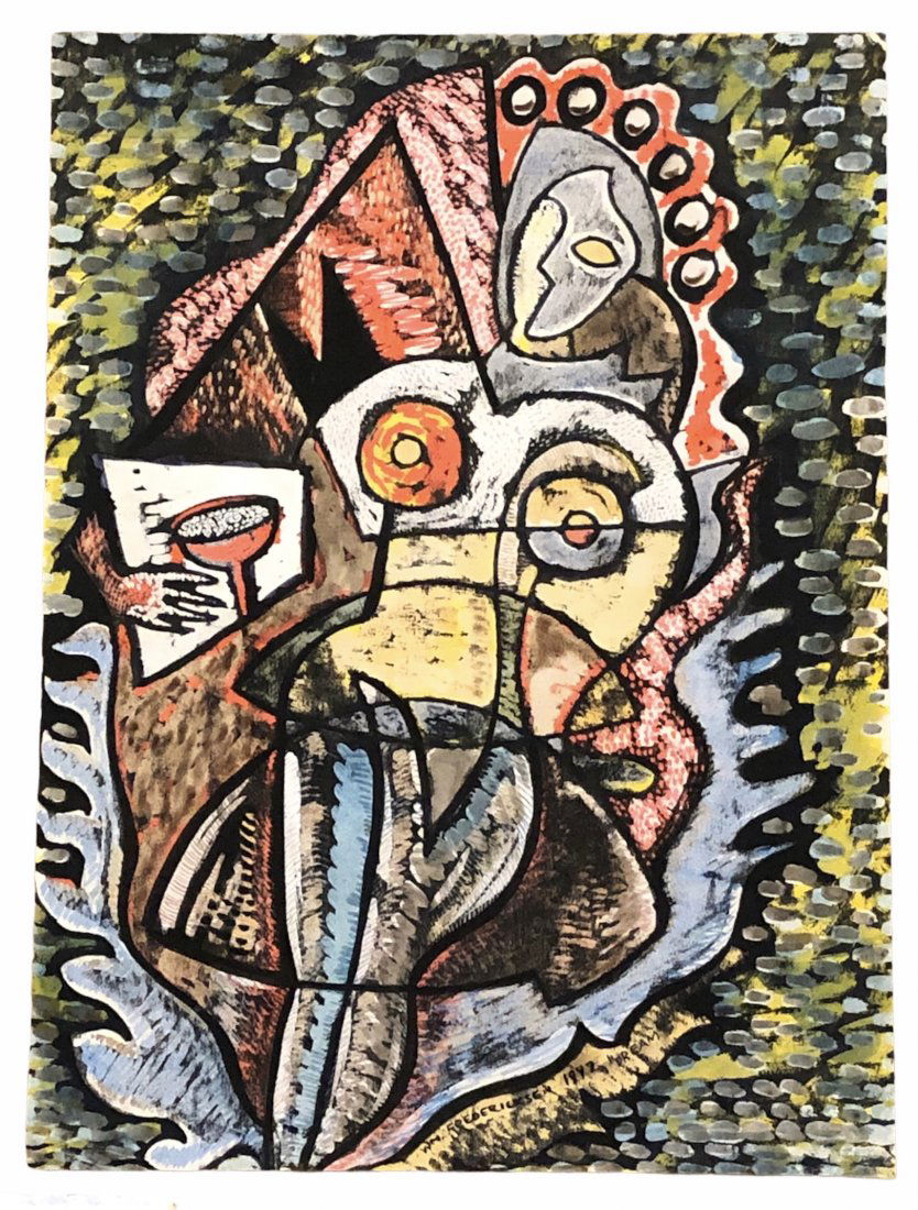 WILLIAM FREDERICKSEN (1914-2010, Norway) Abstract (1 of 1)