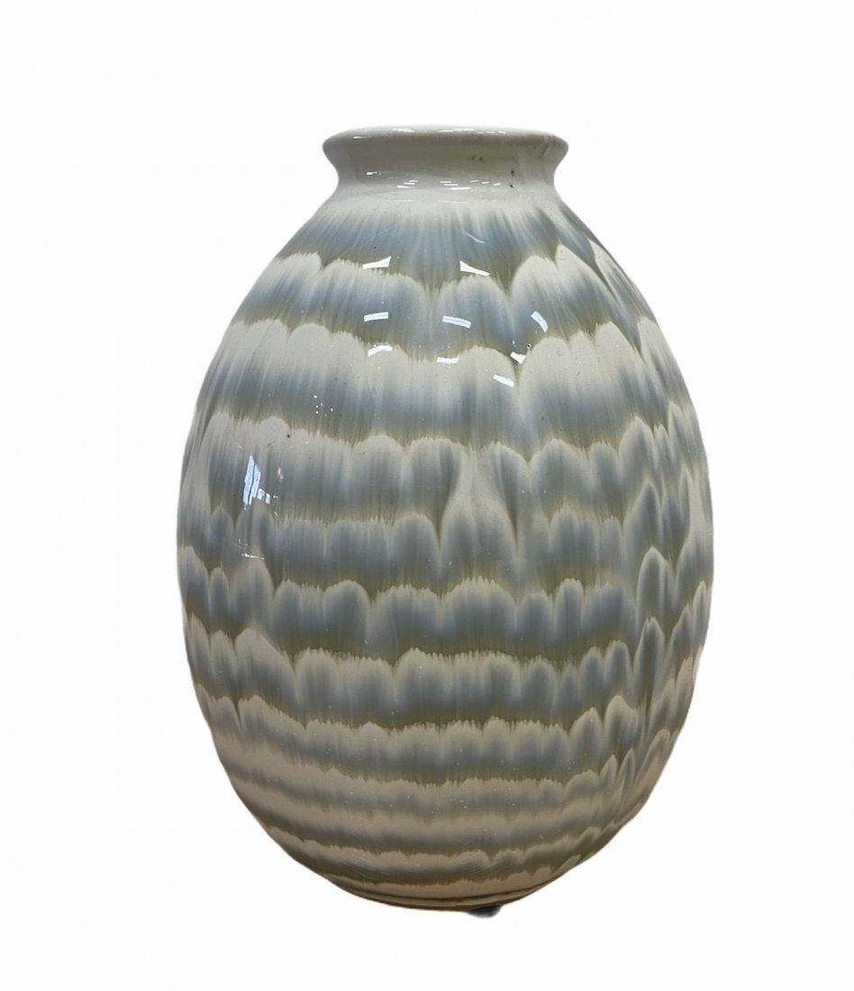 Studio Pottery Glazed Vase, Signed (1 of 2)