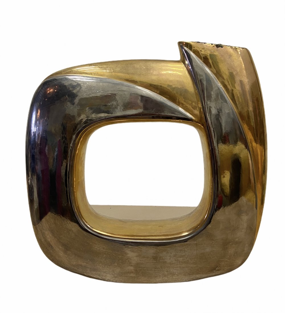 1980's Jaru Ceramic Modernist Sculpture Vase (1 of 5)