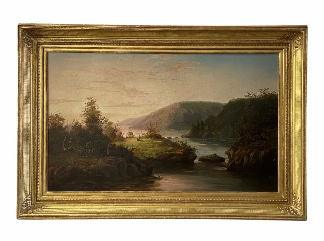 CHARLES LANMAN (1819-1895, American) Lake Toxaway (1 of 4)