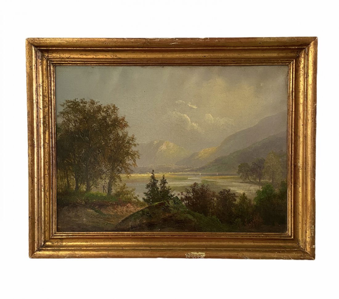 19th Century Hudson River School Landscape (1 of 2)