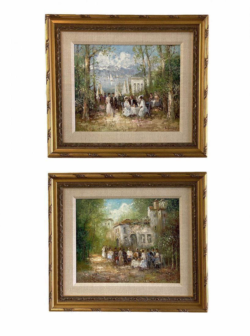 GEORGES BLOUIN (b. 1920, French) Impressionist (1 of 2)