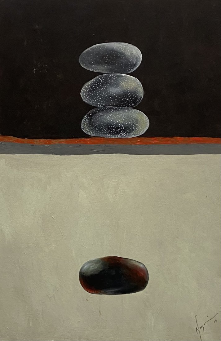 Futuristic Surrealist Abstract Illegible Signature (1 of 3)