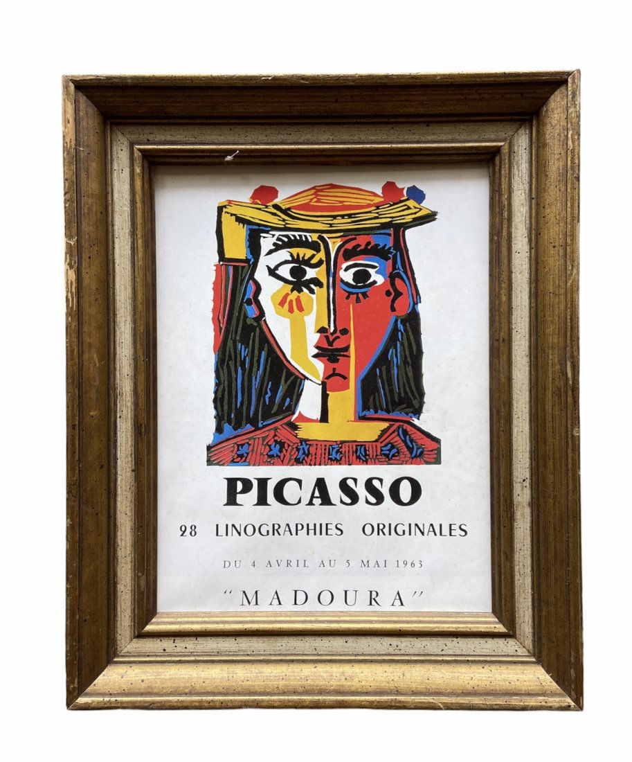 Pablo Picasso "MADOURA" 1963 Exhibition Poster (1 of 2)