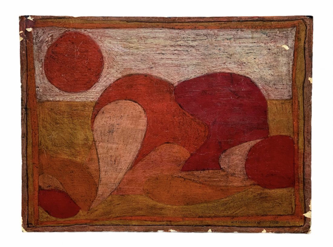 WILLIAM FREDERICKSEN (1914-2010, Norway) Abstract (1 of 2)