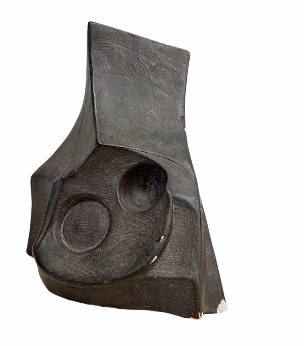 Studio Pottery Modernist Sculpture, Signed (1 of 3)