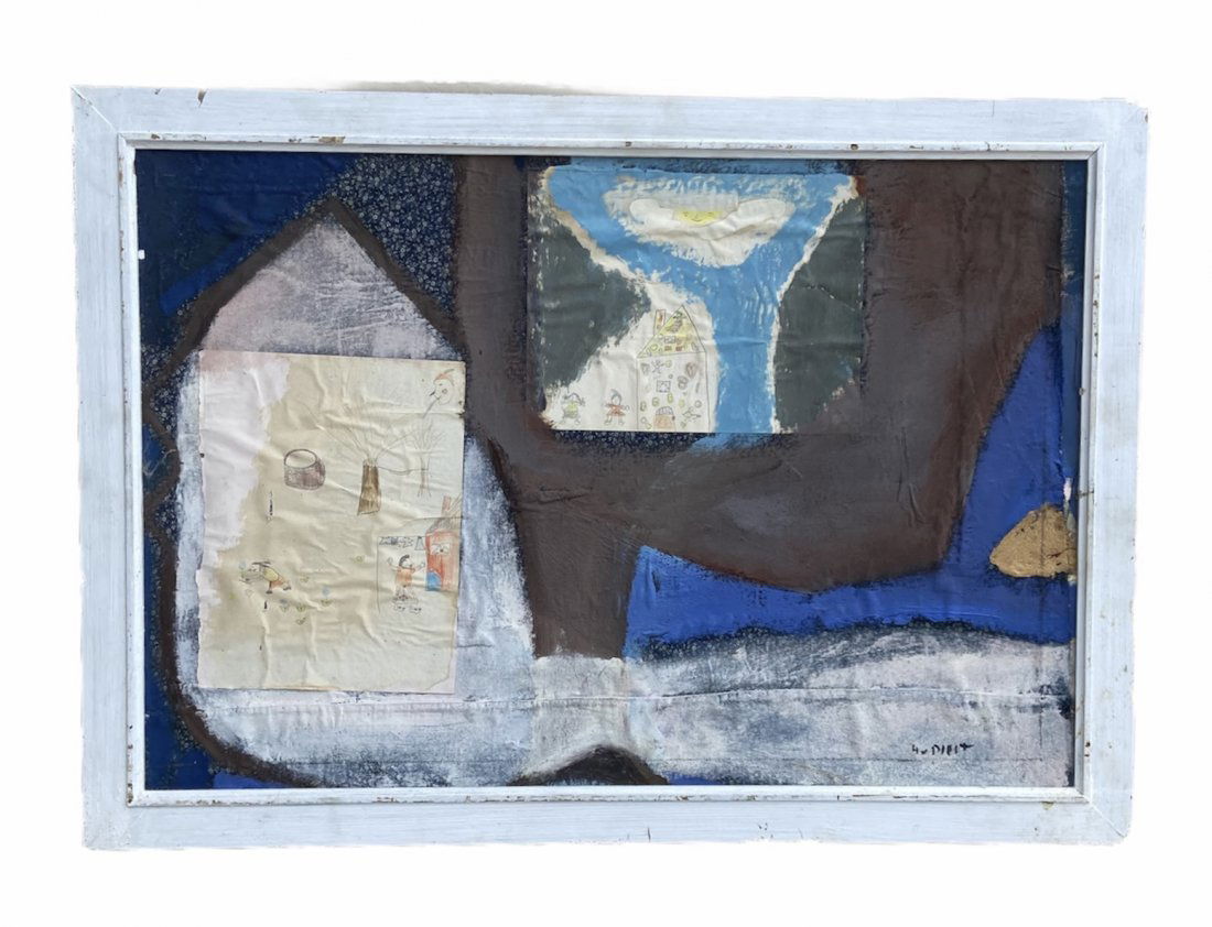 ANTONIA VAN DIEST (b. 1948, Dutch) Abstract (1 of 3)