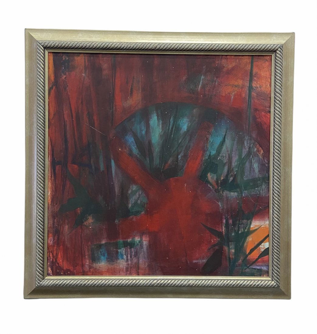 Mid-Century Modern Abstract, Unsigned (1 of 2)