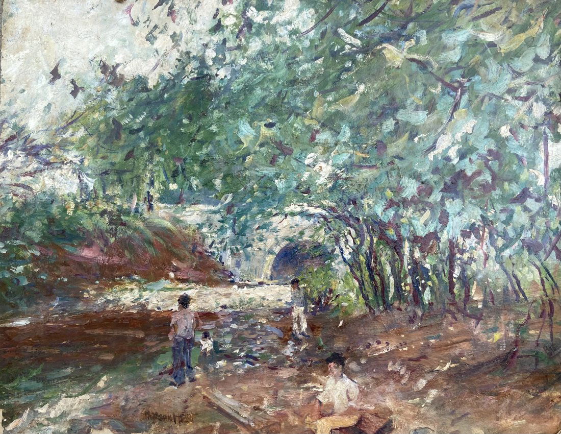 MORGAN HART (b 1899, New York) Central Park (1 of 4)